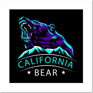 California Bear Posters and Art